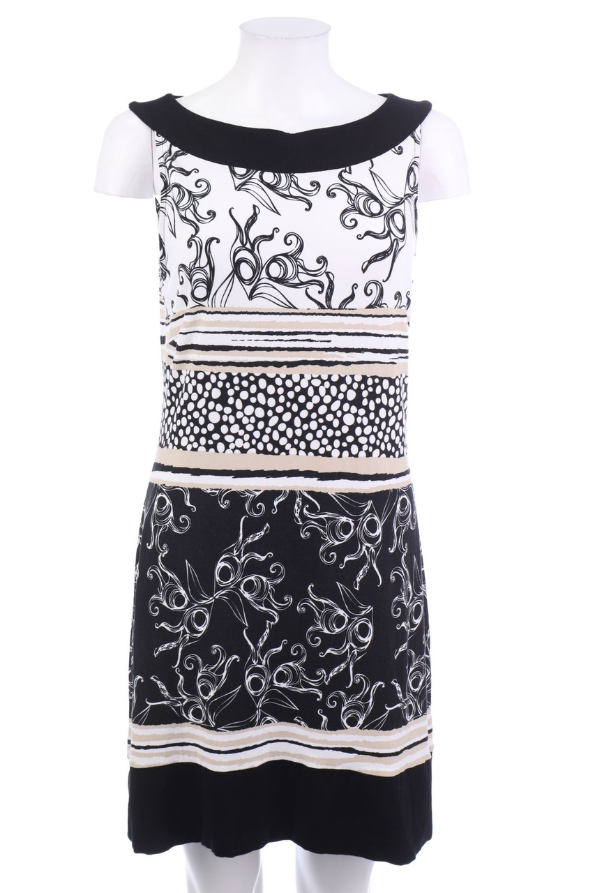 s.Oliver - Etui-Kleid mit floralem Muster - L