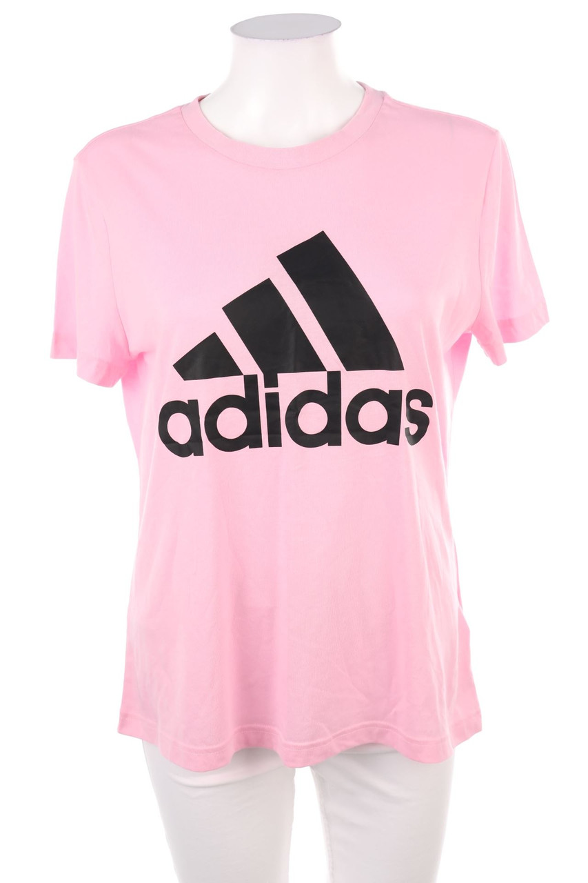 adidas - Sport T-Shirt mit Logo-Print - L
