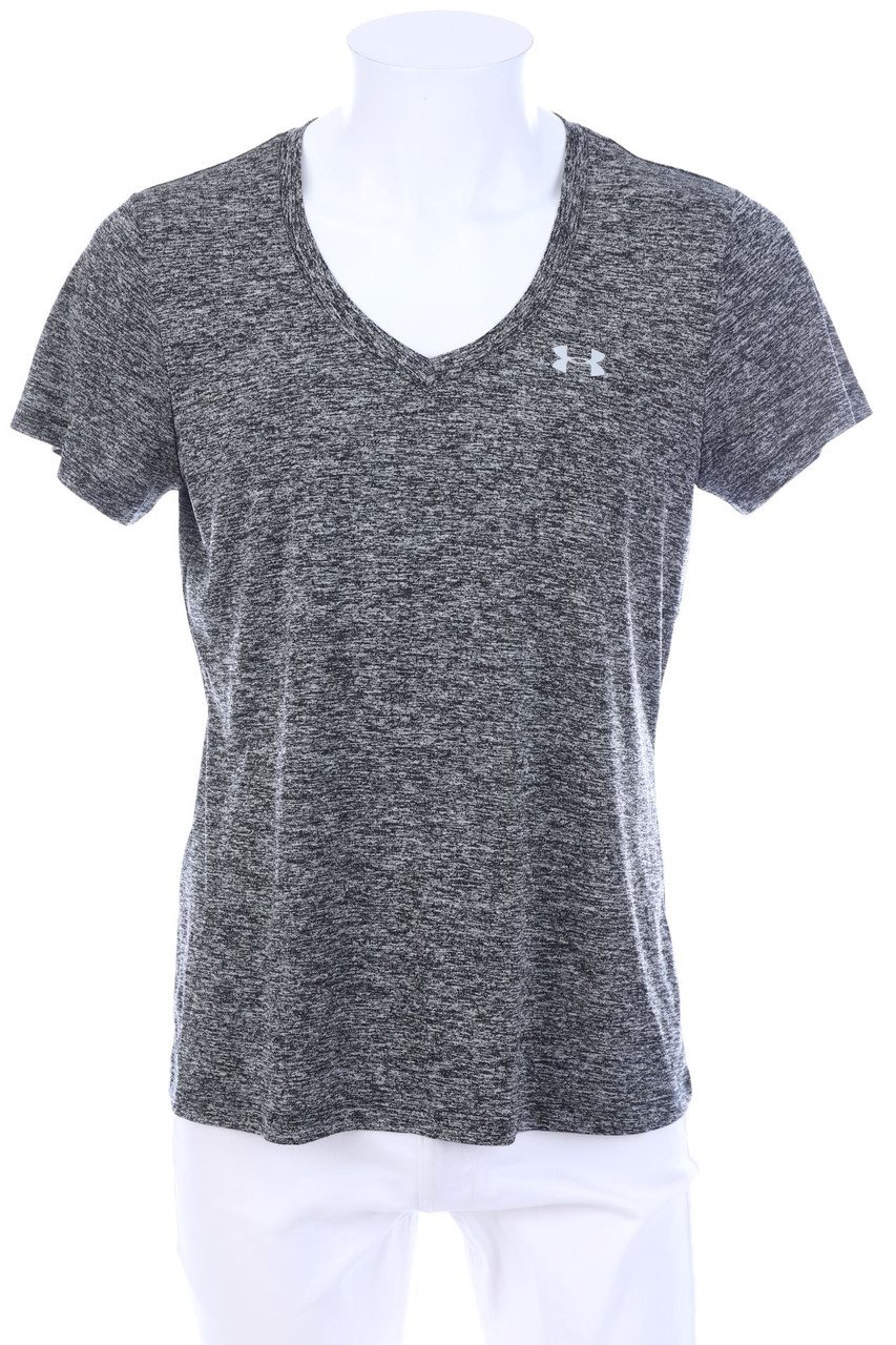 UNDER ARMOUR - Sport T-Shirt mit Logo-Print - L
