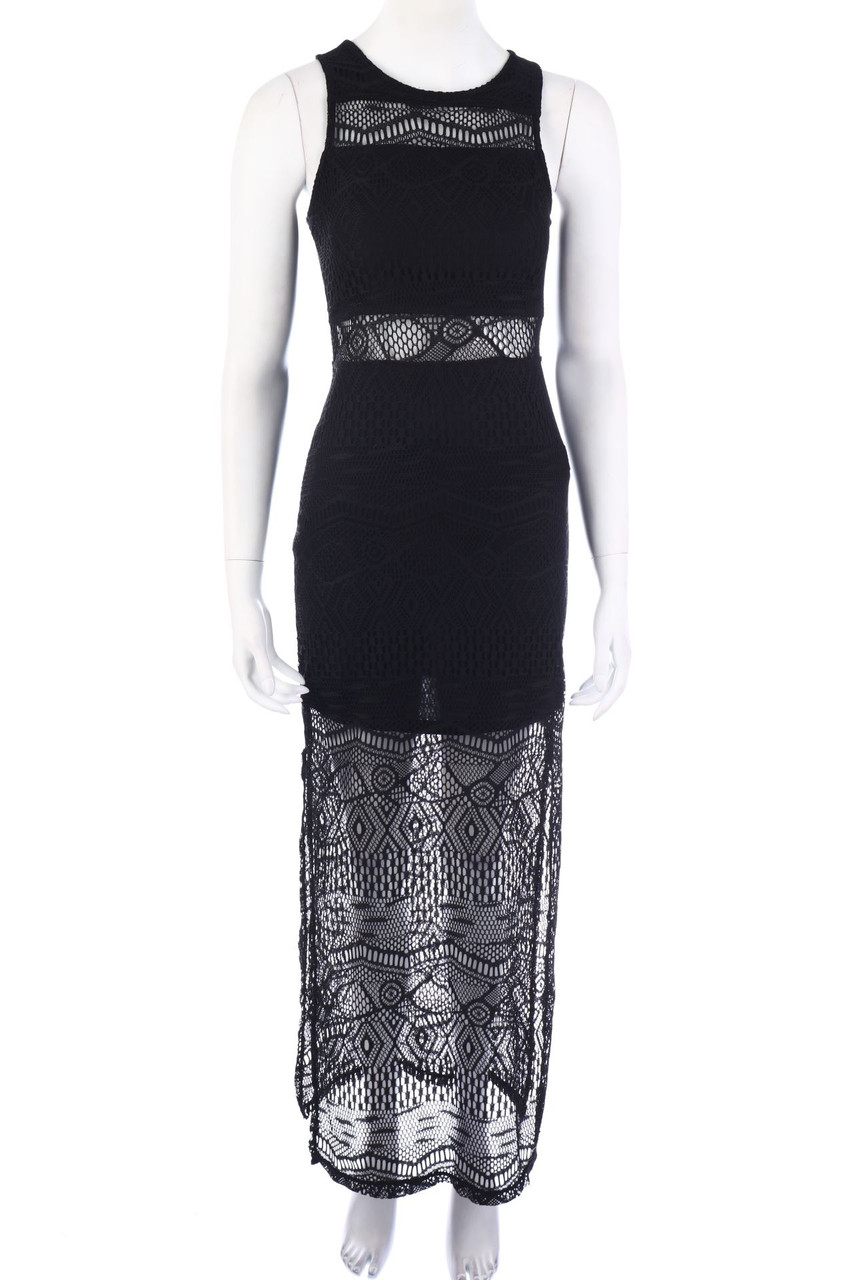 TALLY WEiJL - Maxi-Kleid mit Häkelspitze - M