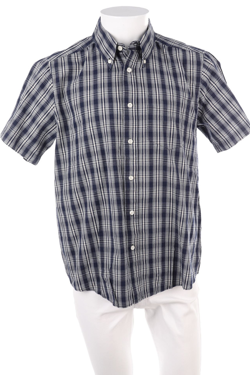 SECONDHAND - Kurzarm-Hemd mit Button-down-Kragen - XL