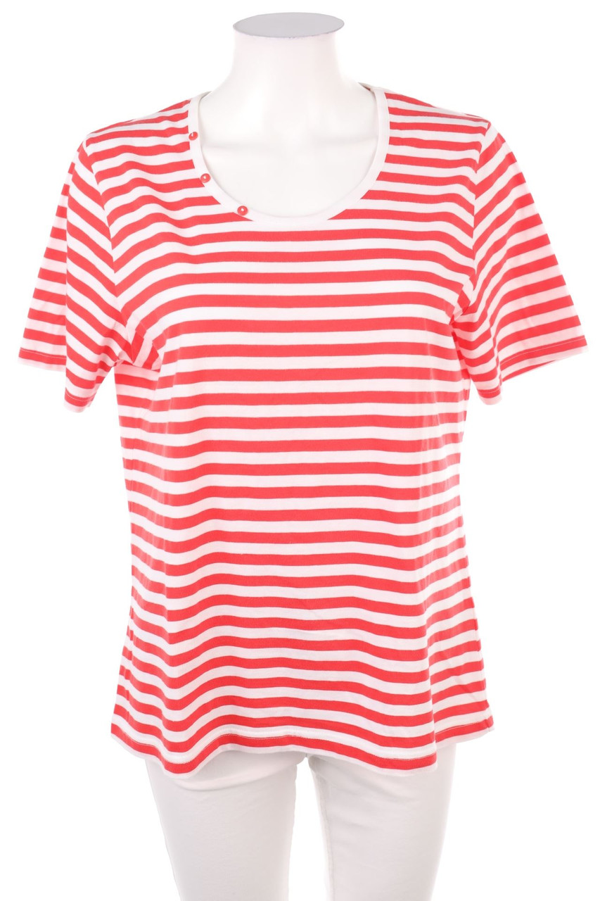 C&A - Streifen-Kurzarm-Shirt - M