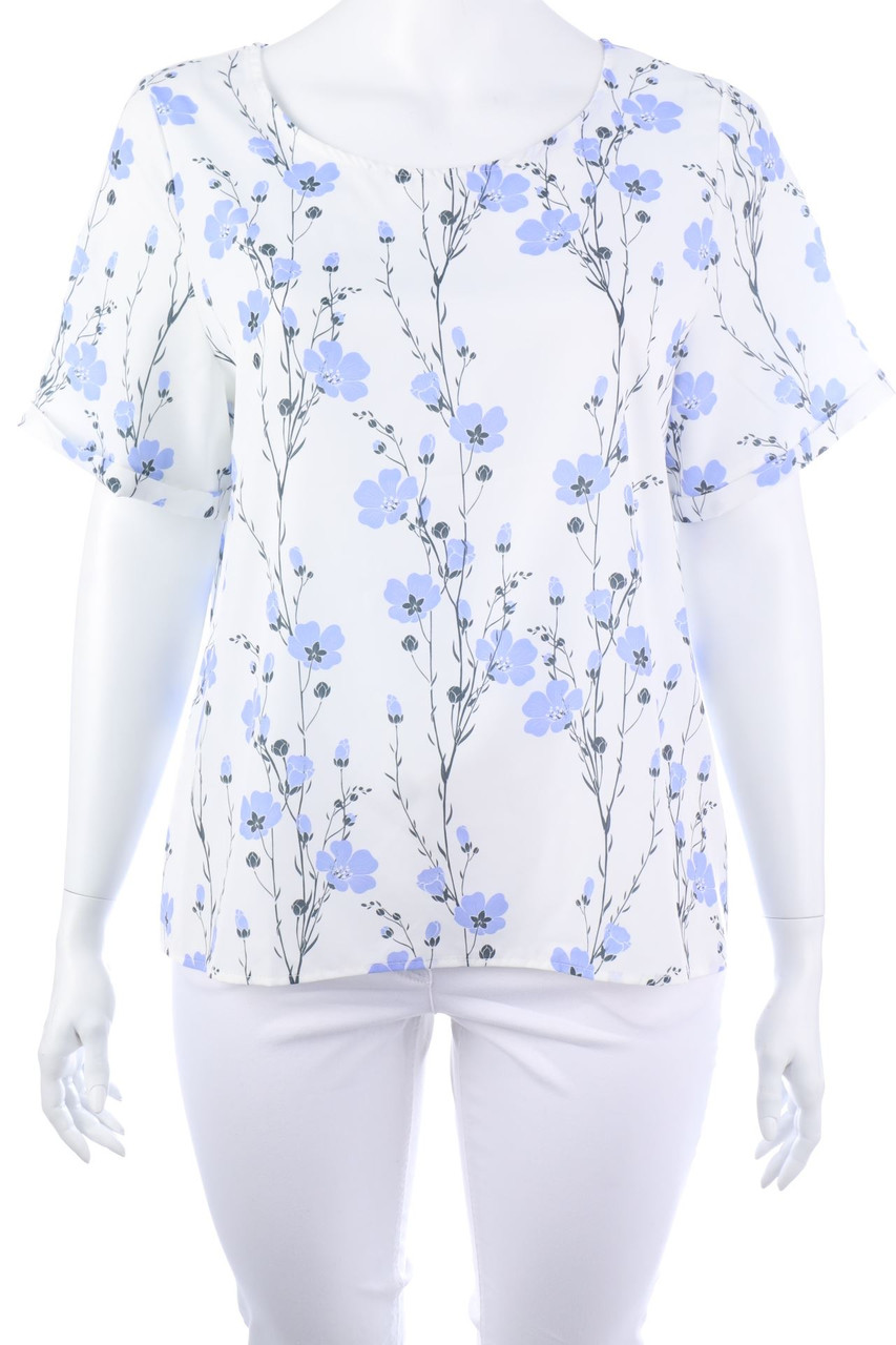 SECONDHAND - Kurzarm-Bluse - 2XL