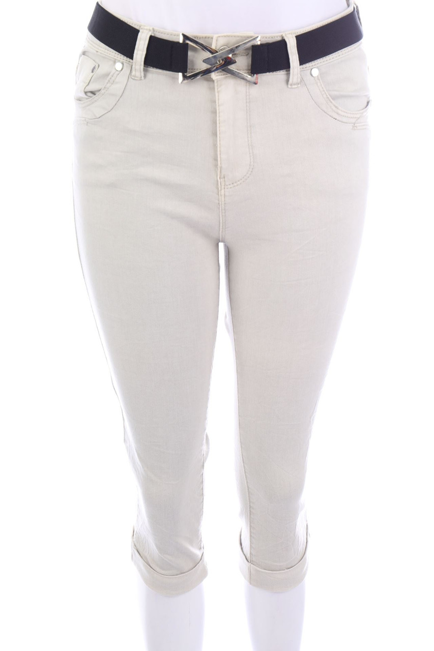 BLIND DATE - Capri-Hose mit Gürtel - M