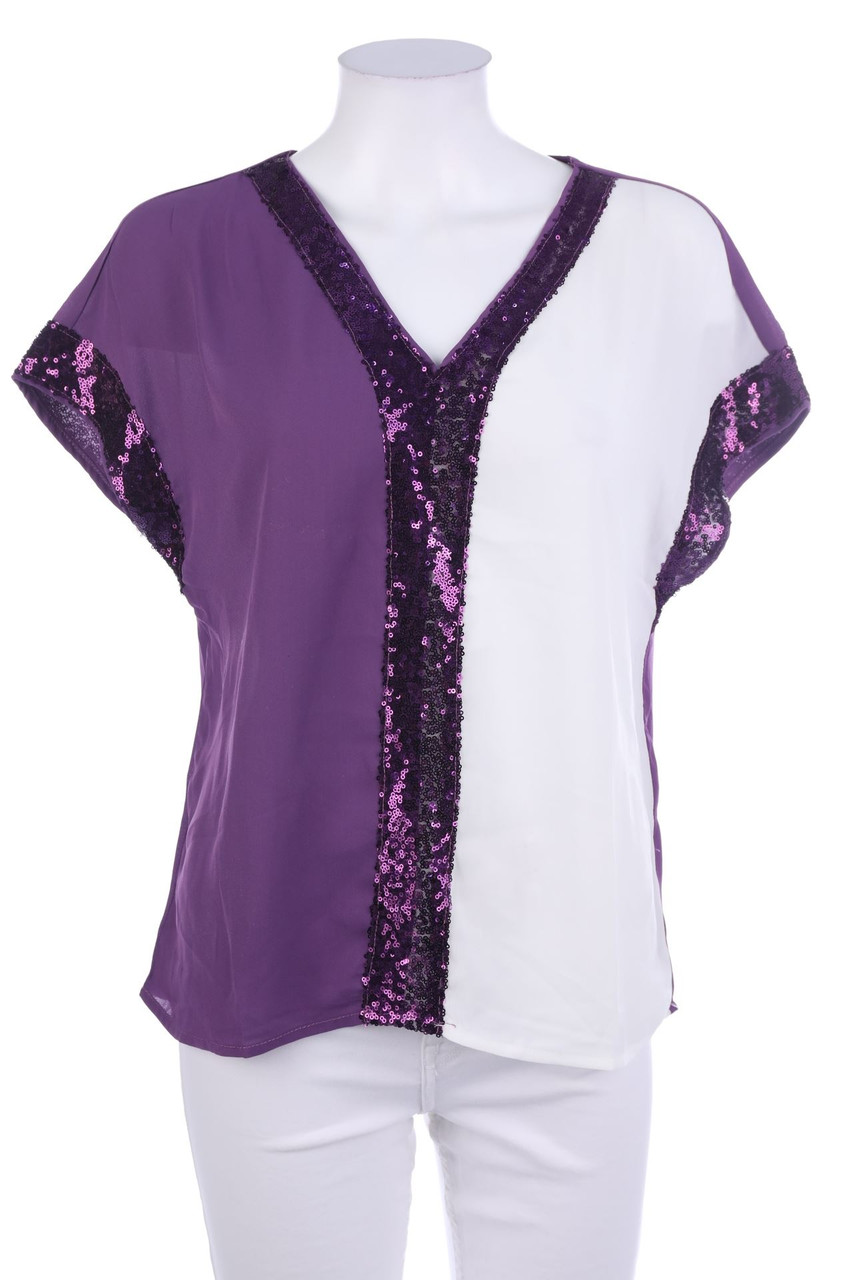 SHEIN - Kurzarm-Bluse - M