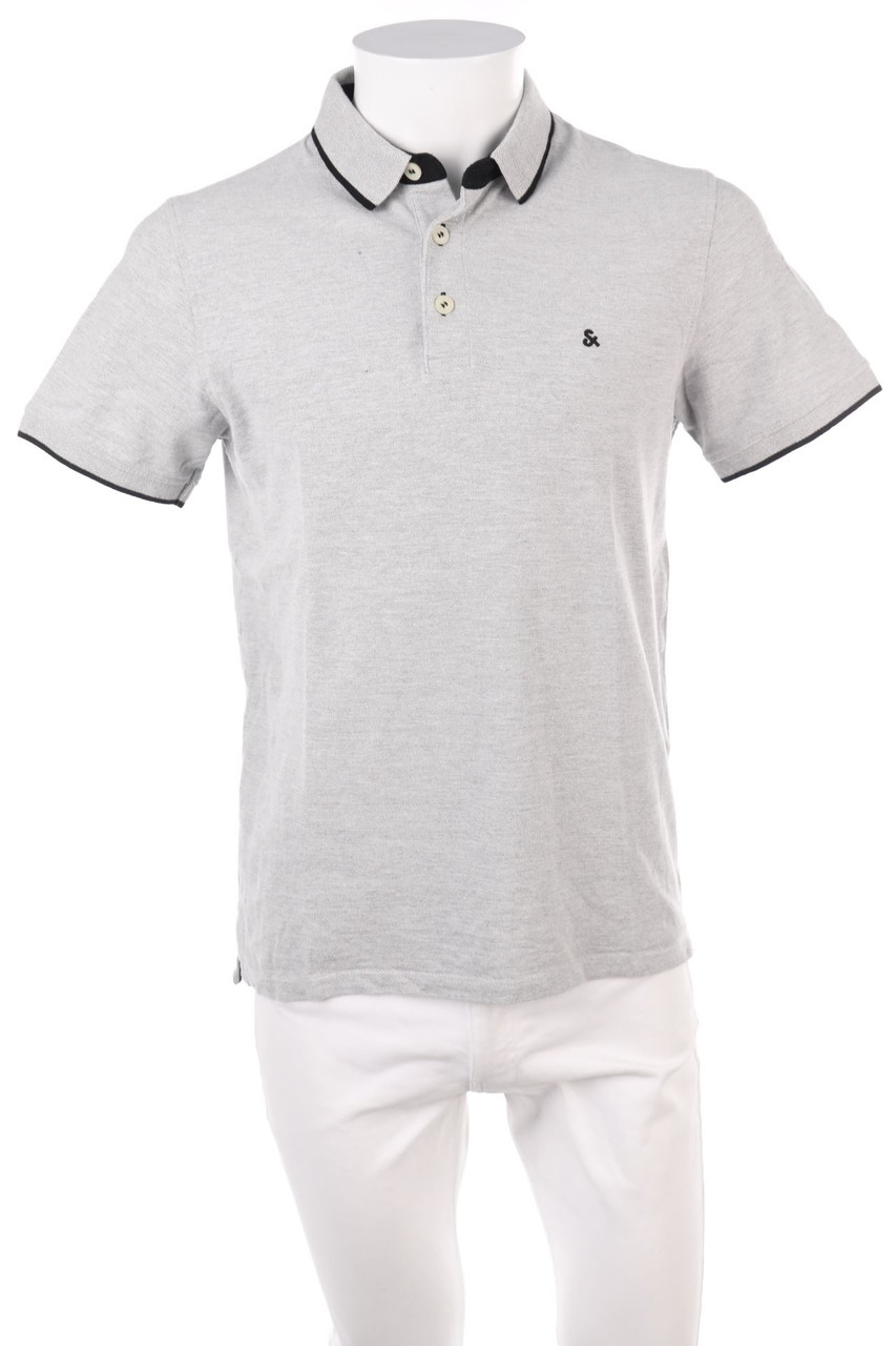 JACK & JONES - Poloshirt mit Logo-Stickerei - L