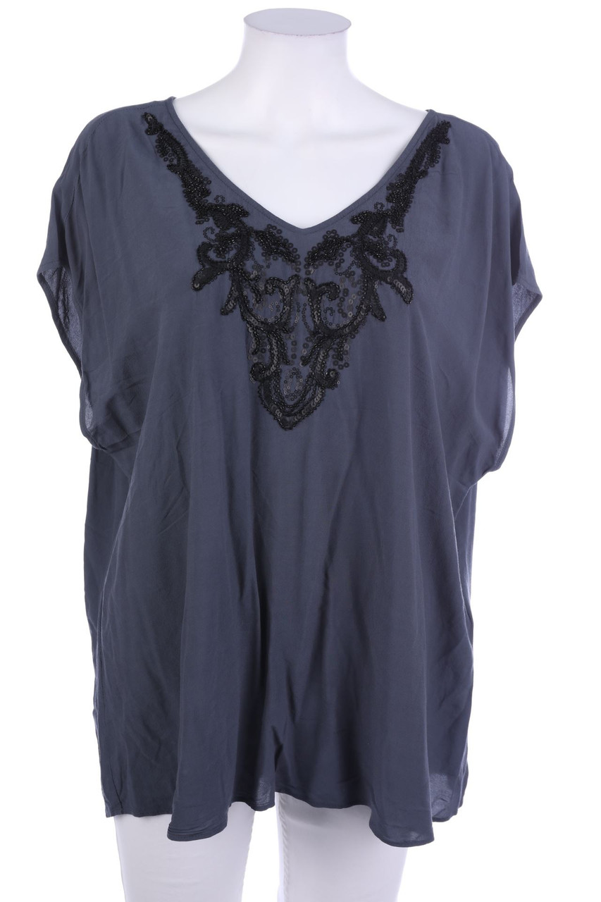 s.Oliver - Kurzarm-Bluse - 3XL