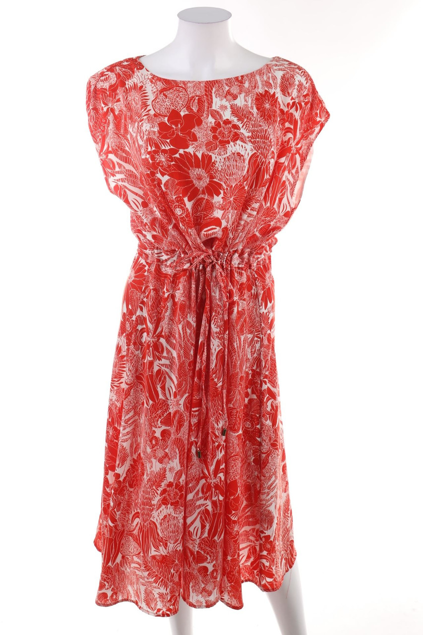 H&M - Kleid mit Blumen-Print - 2XL