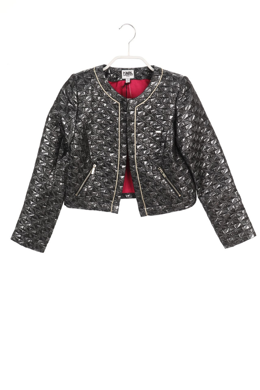 KARL LAGERFELD KIDS - Metallic-Blazer - 140