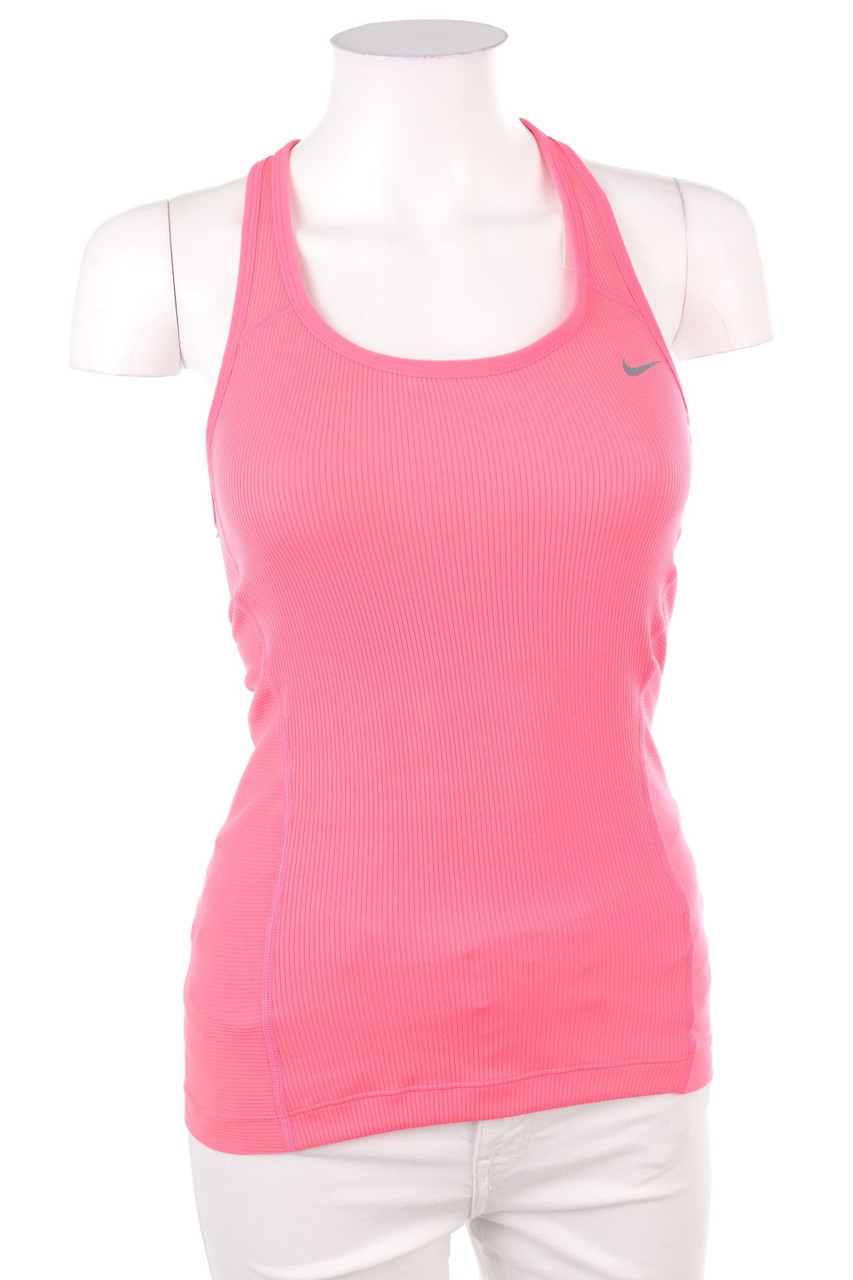 NIKE - Sport Top mit Logo-Print - S