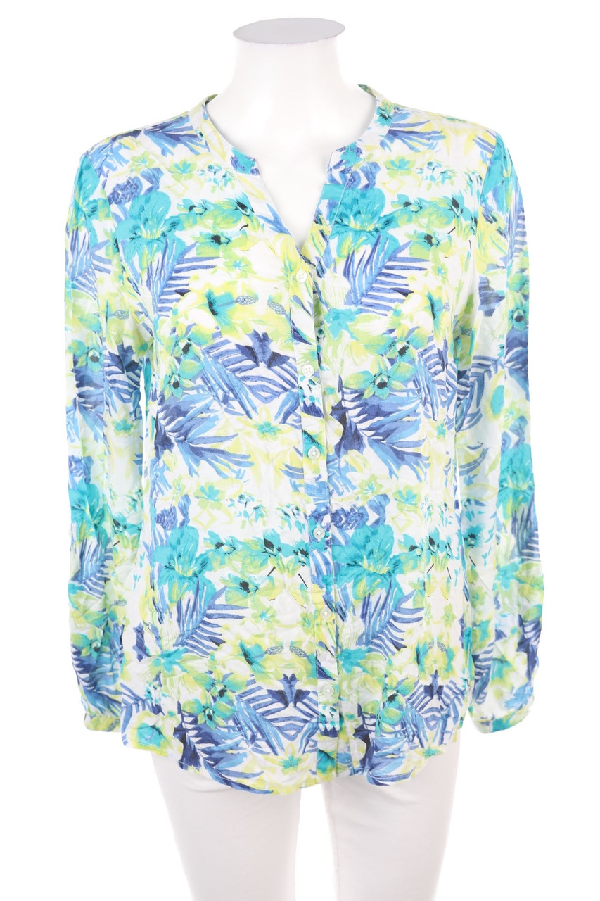 Charles Vögele - Hemd-Bluse mit Muster - S