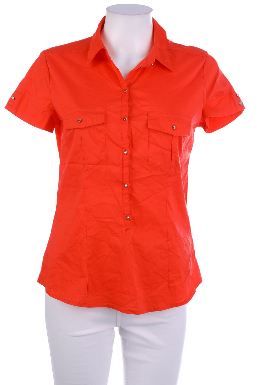 AMISU - Hemd-Bluse mit kurzem Ärmel - S