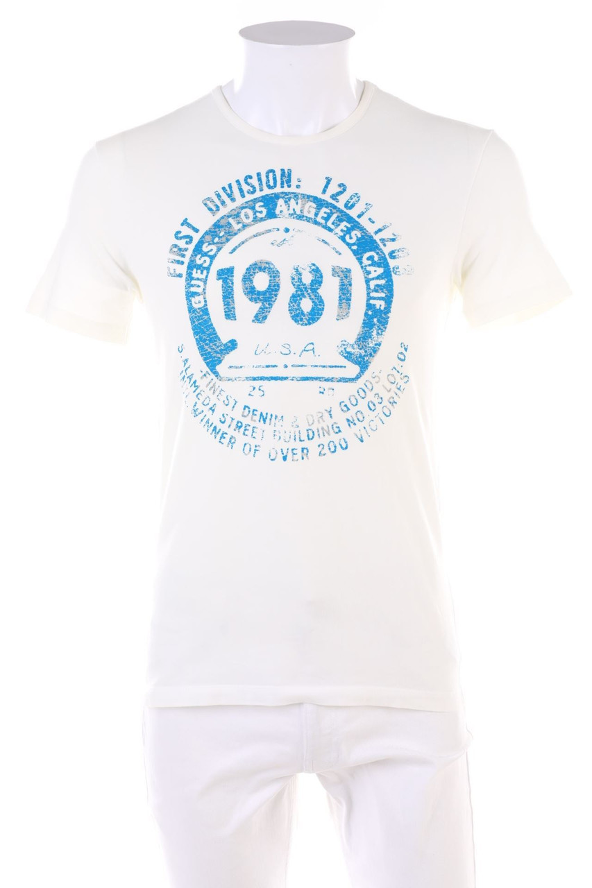 GUESS - T-Shirt mit Print - M