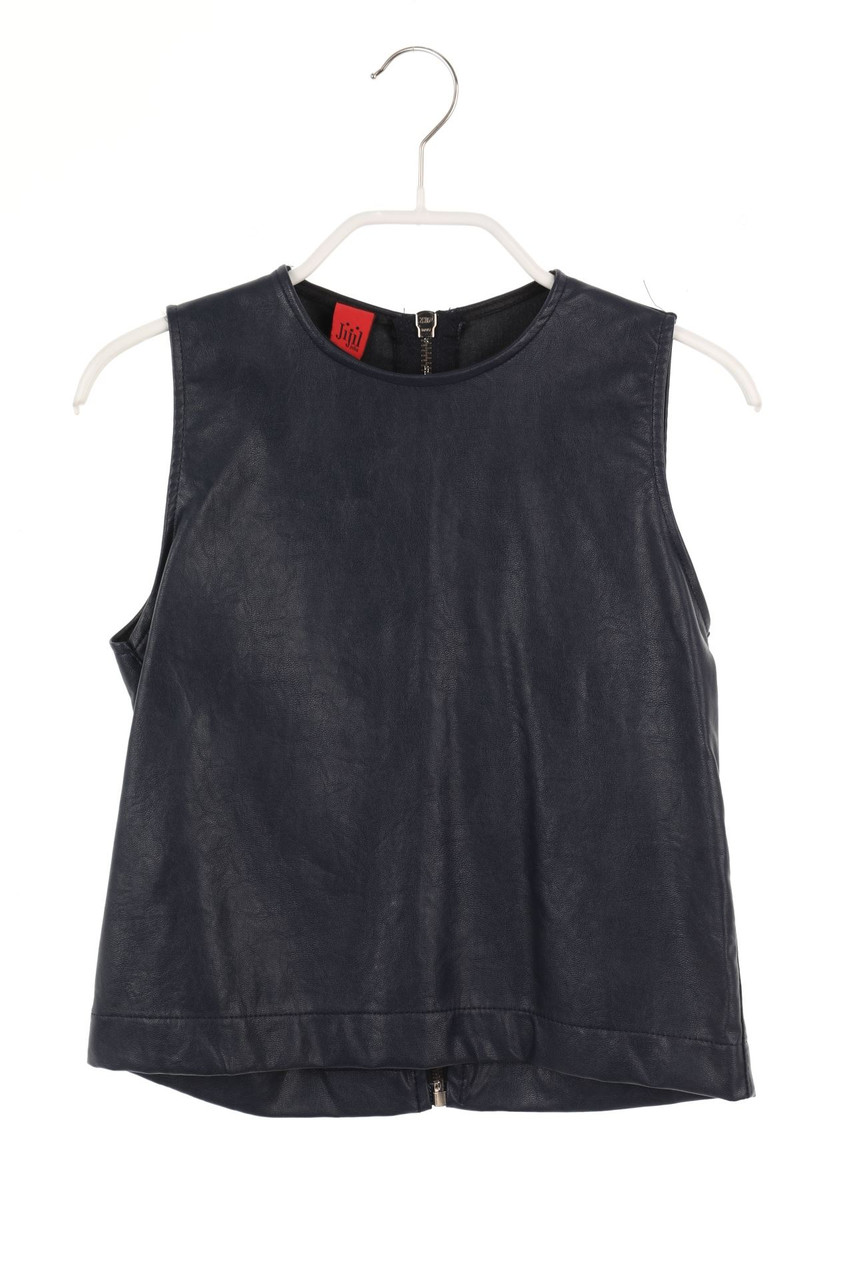 JIJIL - Faux Leather-Top - 134