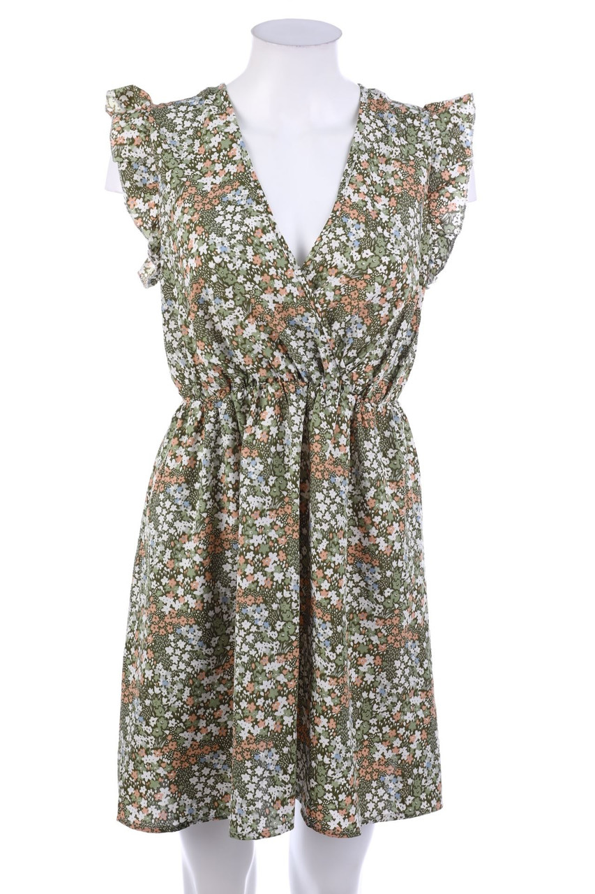 SHEIN - Minikleid mit Blumen-Print - S