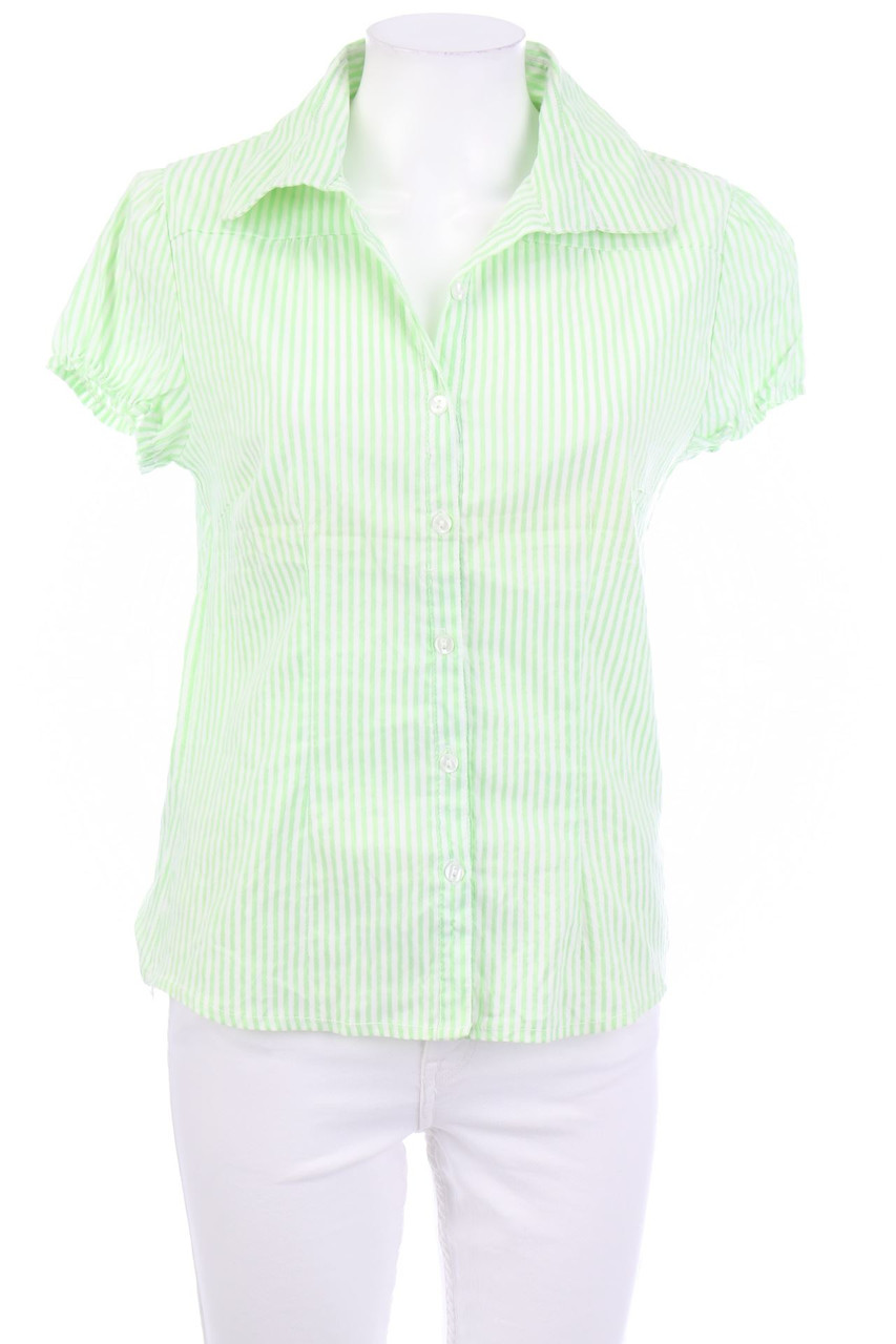 SECONDHAND - Hemd-Bluse mit kurzem Ärmel - 2XL