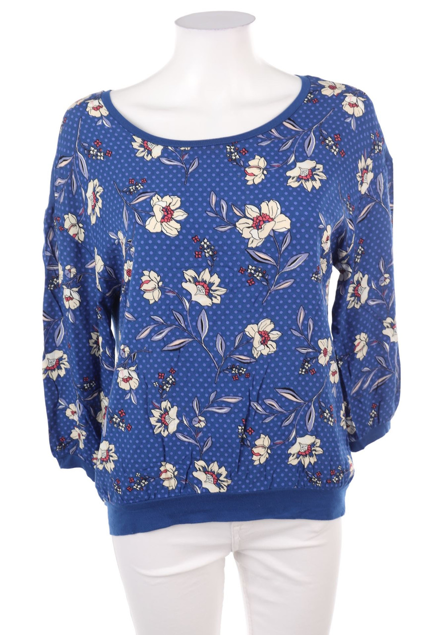 C&A - Longsleeve-Shirt mit Blumen-Print - XS