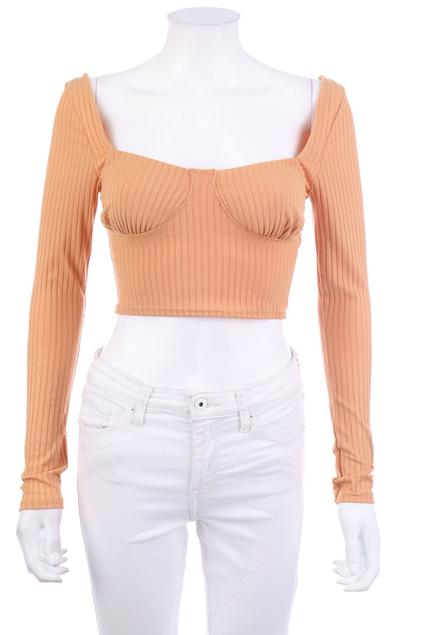 COLLUSION - Cropped-Shirt - XS