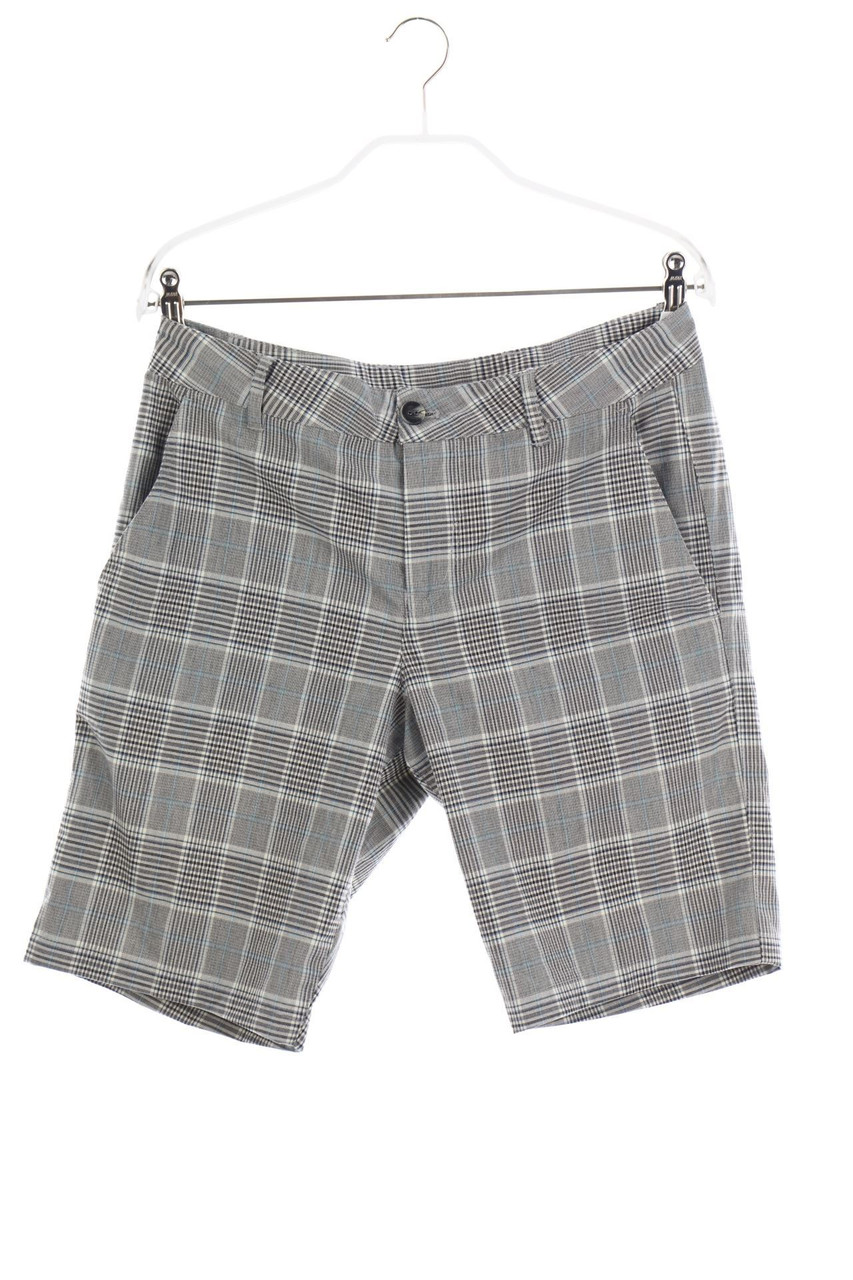 Teddy Smith - Chino-Shorts mit Karo-Muster - W29
