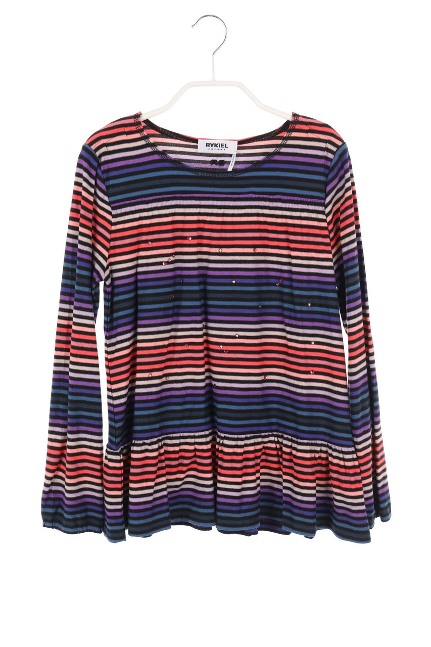 RYKIEL - T-Shirt mit Strass-Steinen - 146