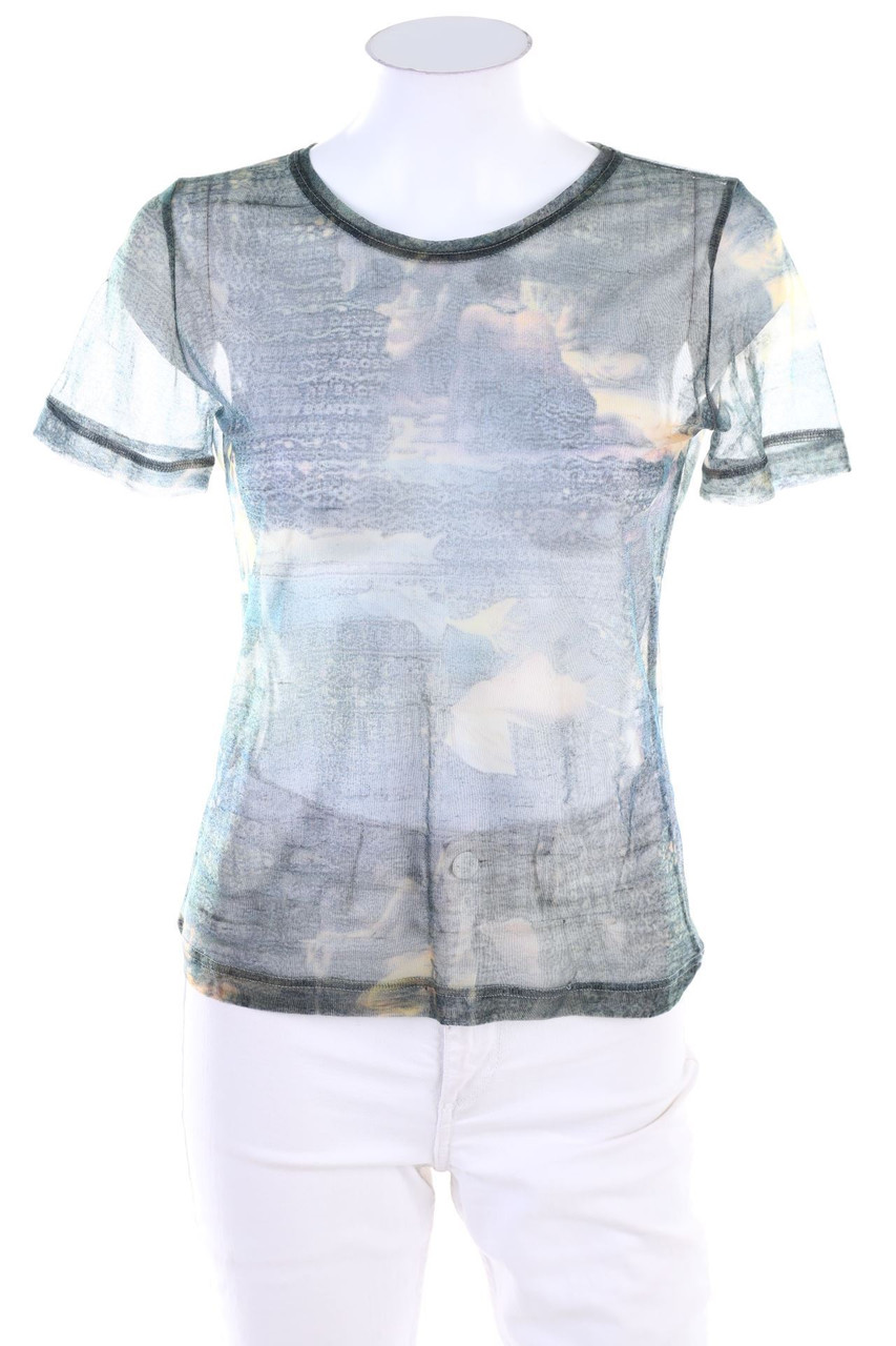 MARC AUREL - Kurzarm-Shirt mit Print - D 34