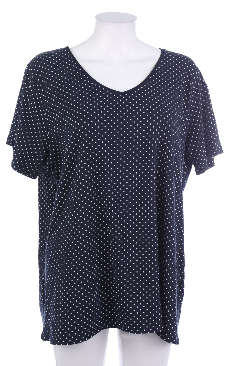 C&A - Kurzarm-Shirt mit Pünktchen - XXXXL