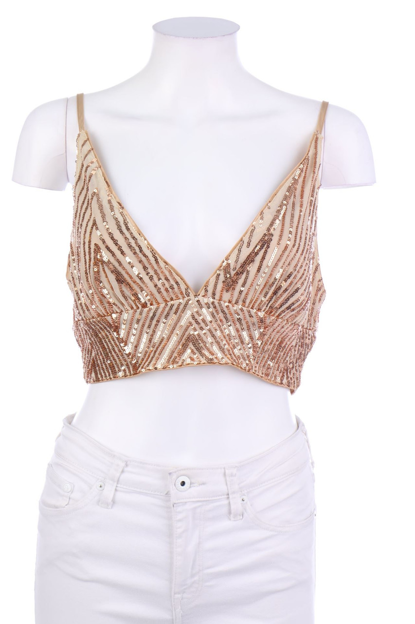 SHEIN - Party-Top mit Pailletten - M