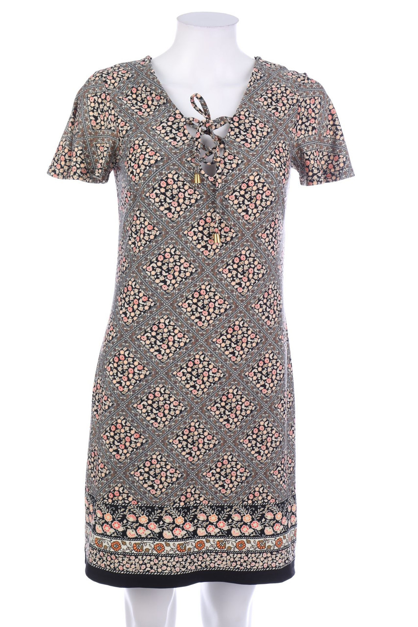F&F - Shift-Kleid mit Ethno-Print - S