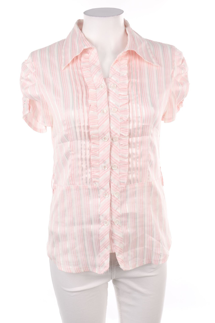 SECONDHAND - Hemd-Bluse mit kurzem Ärmel - L