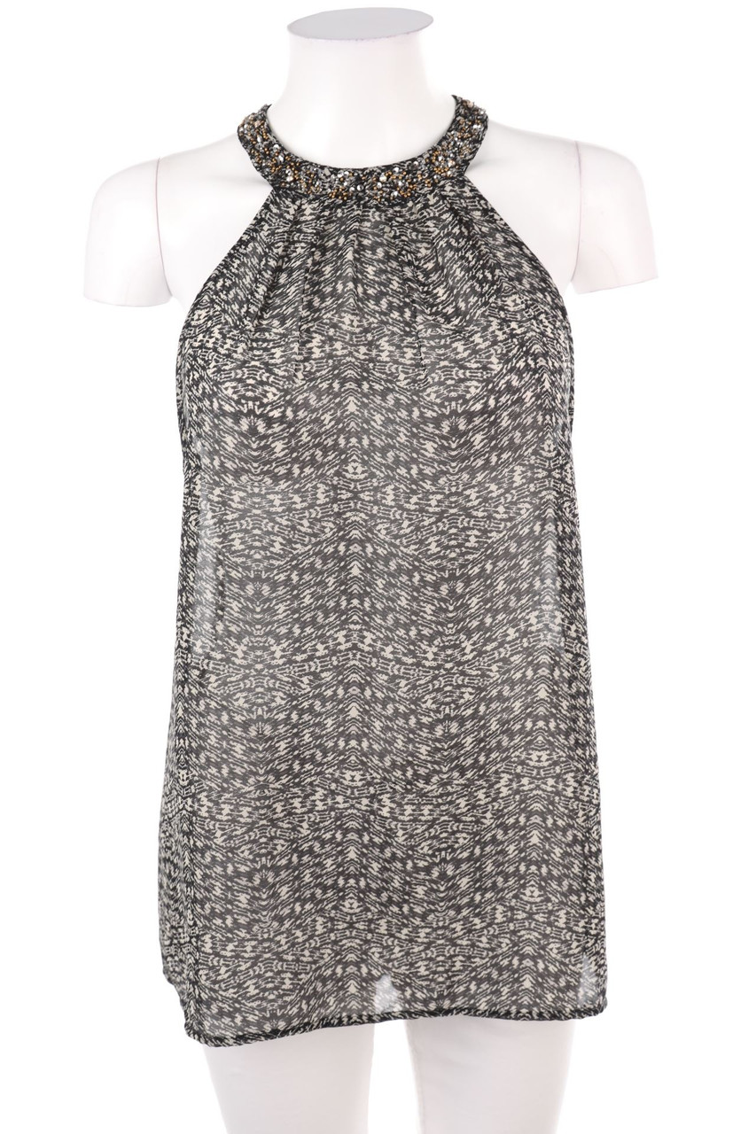 ONLY - Top mit Perlen - M