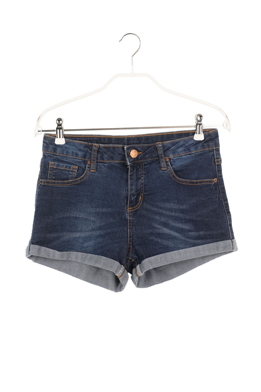 AMISU - Used Look Jeans-Shorts - S