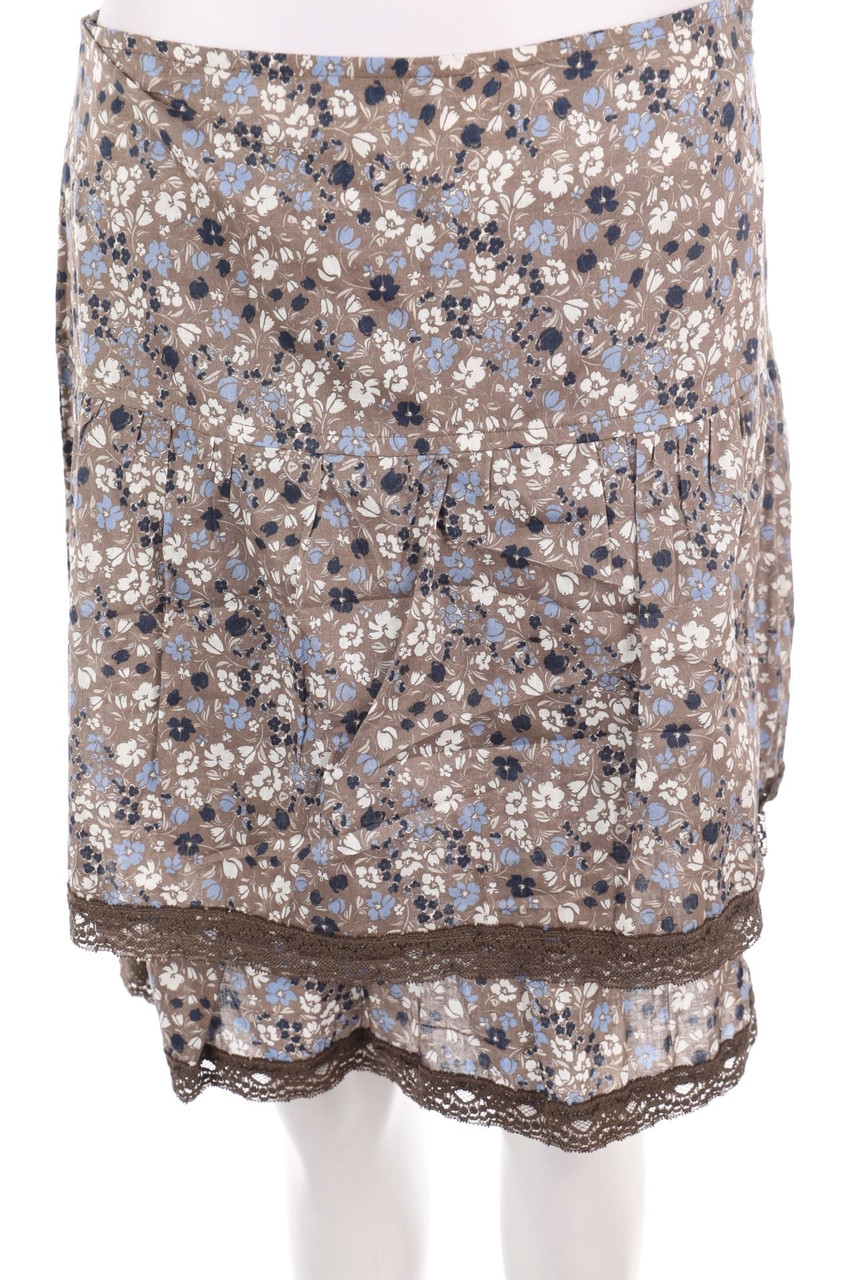 linea TESINI - Rock mit Blumen-Print - M