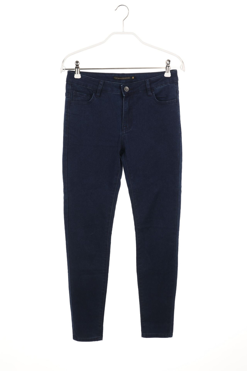 OXXY - Dark Denim Skinny-Jeans - S