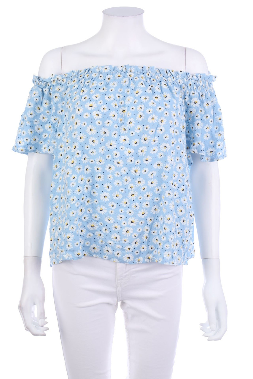 C&A - Carmen-Bluse mit Blumen-Print - 2XL