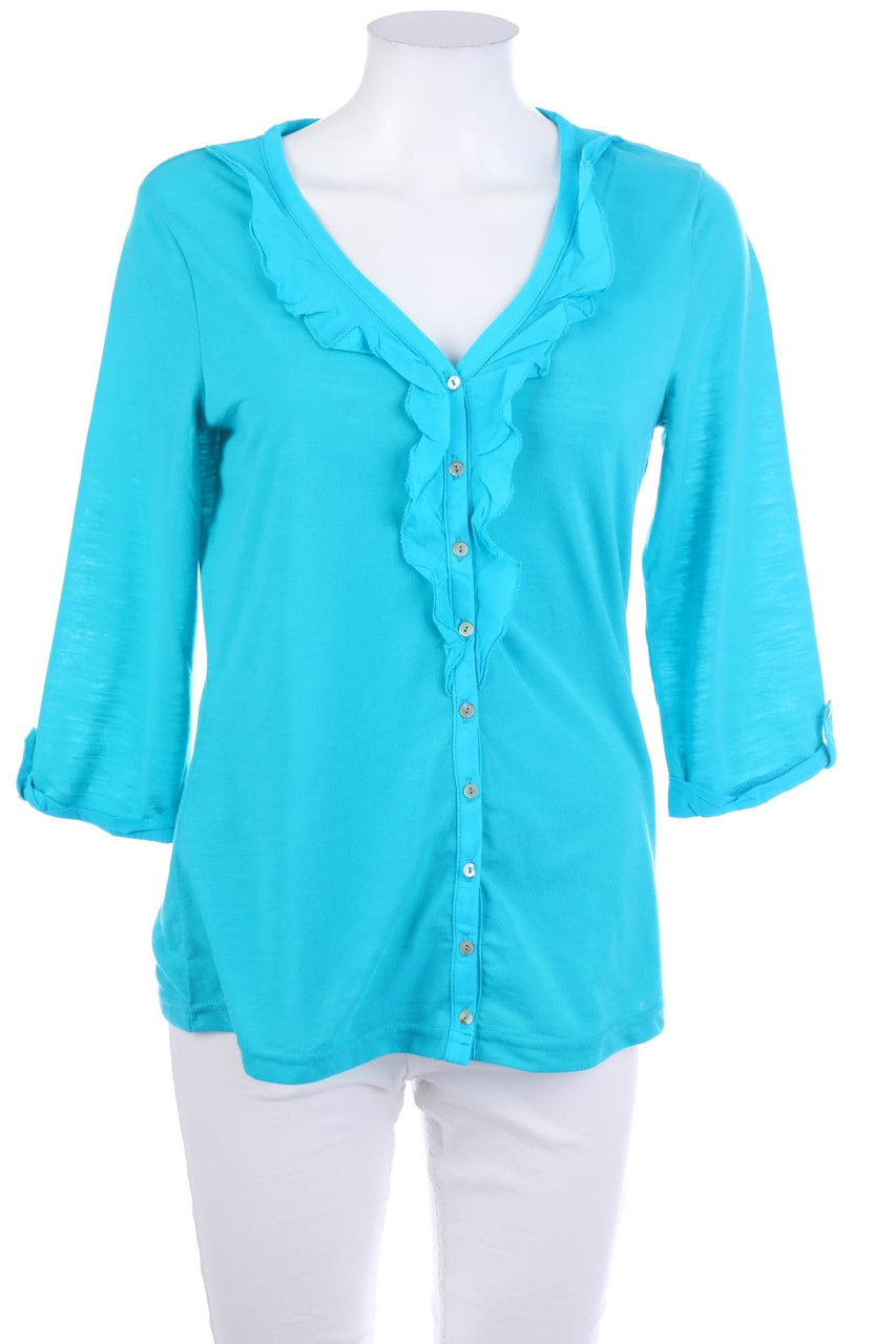 Street One - 3/4-Arm-Shirt mit Knöpfen - L