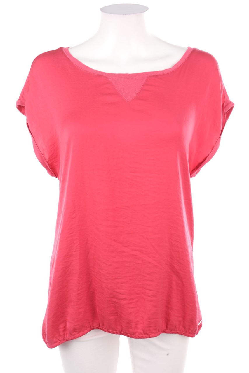 s.Oliver - Kurzarm-Shirt aus Viskose - M