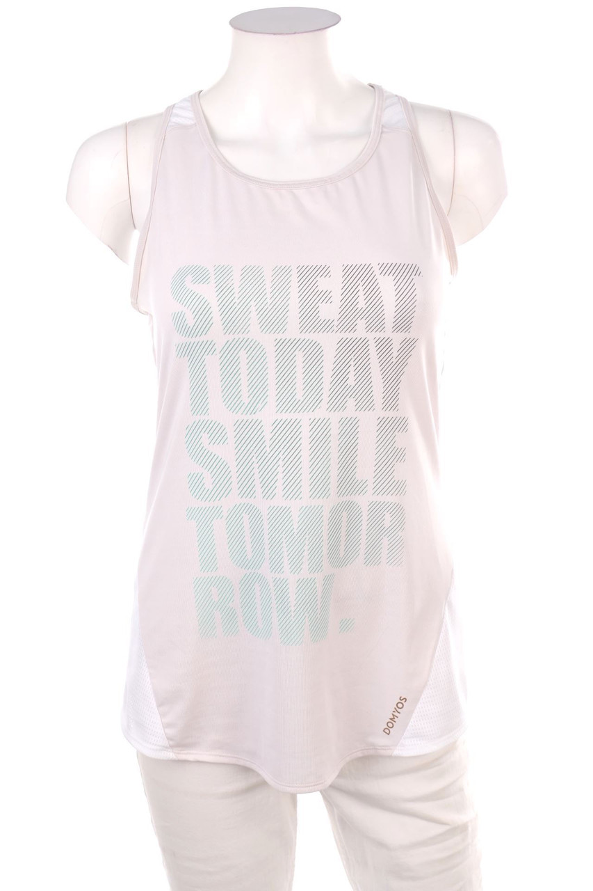 Domyos - Sport Top mit Statement-Print - D 32