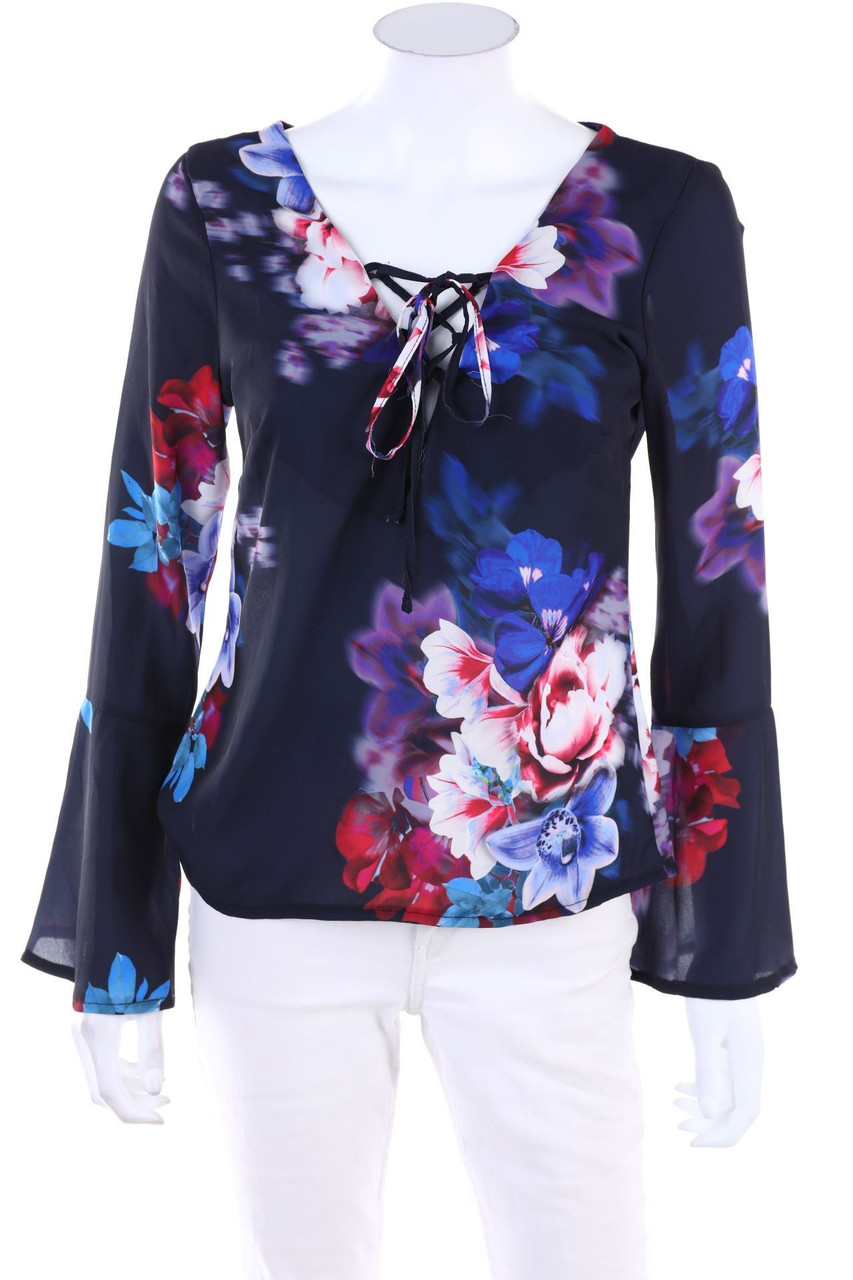 JW JESSICA WRIGHT - Bluse mit Blumen-Print - D 38
