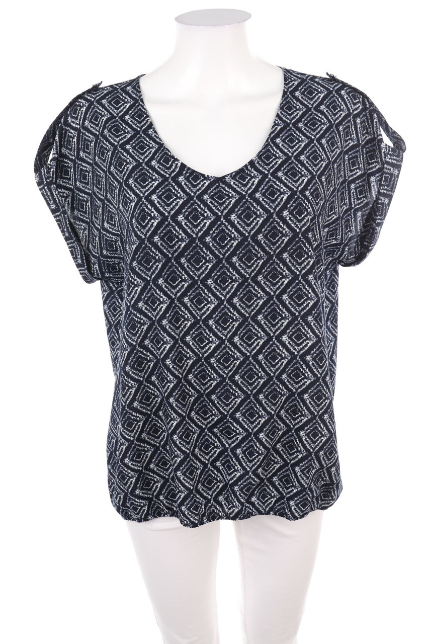 VIA CORTESA - Kurzarm-Bluse - XL