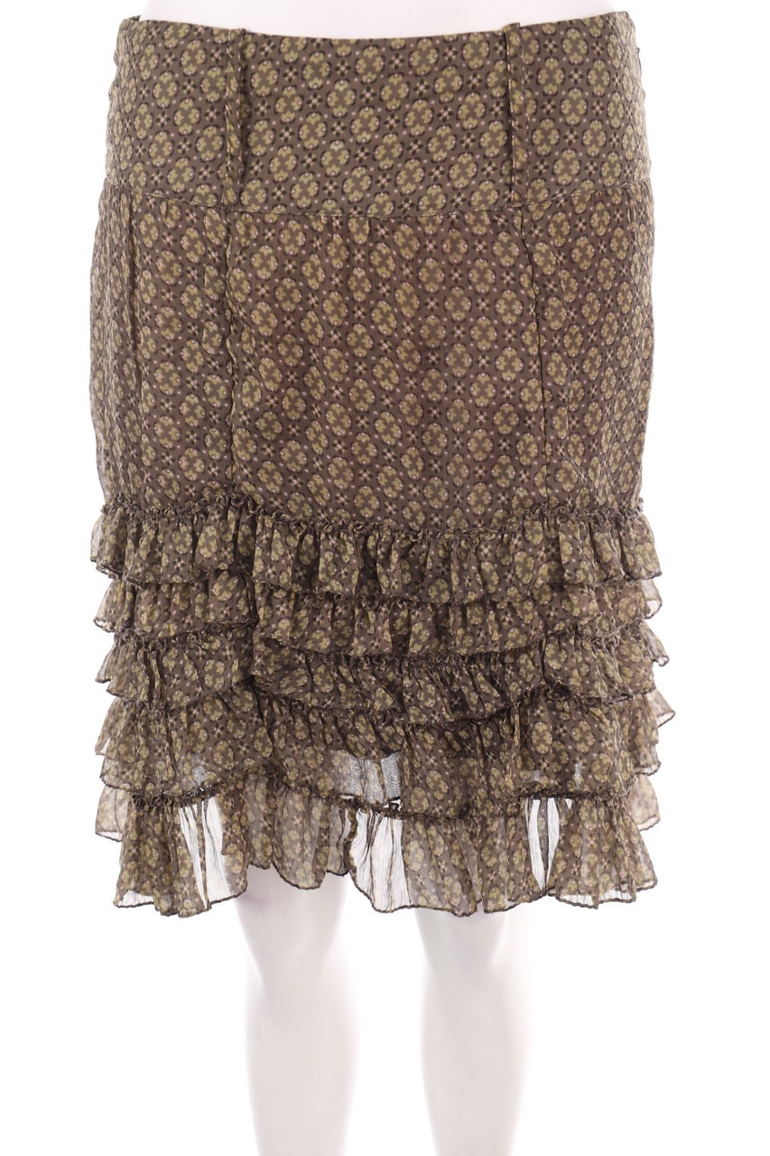 next - Rüschen-Rock mit Muster - D 36