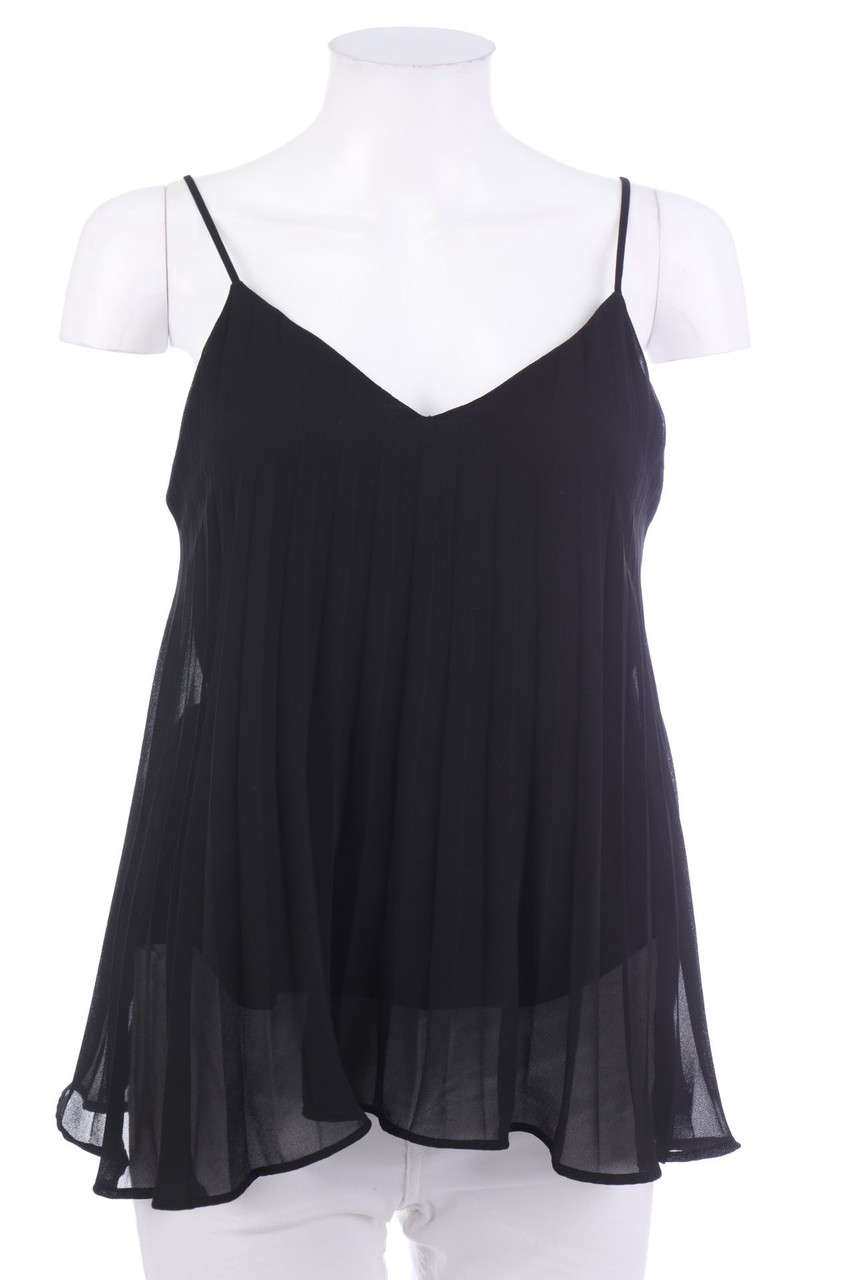 VILA - Plissee-Blusentop - S