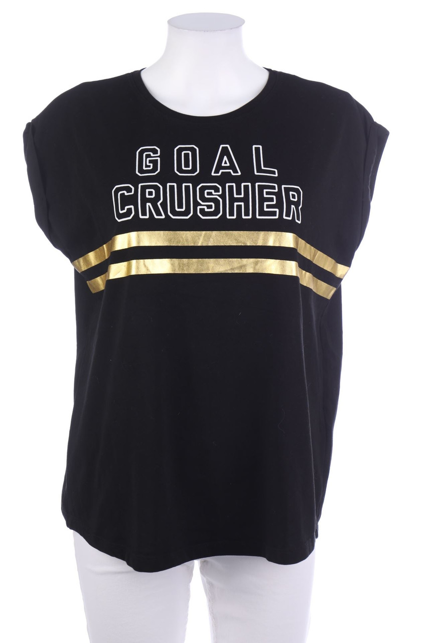 even&odd active - Kurzarm-Shirt mit Print - L