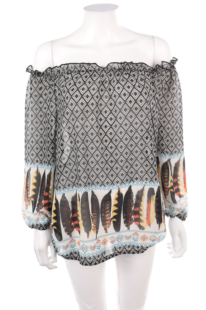 woman by Tchibo - Carmen-Bluse - M