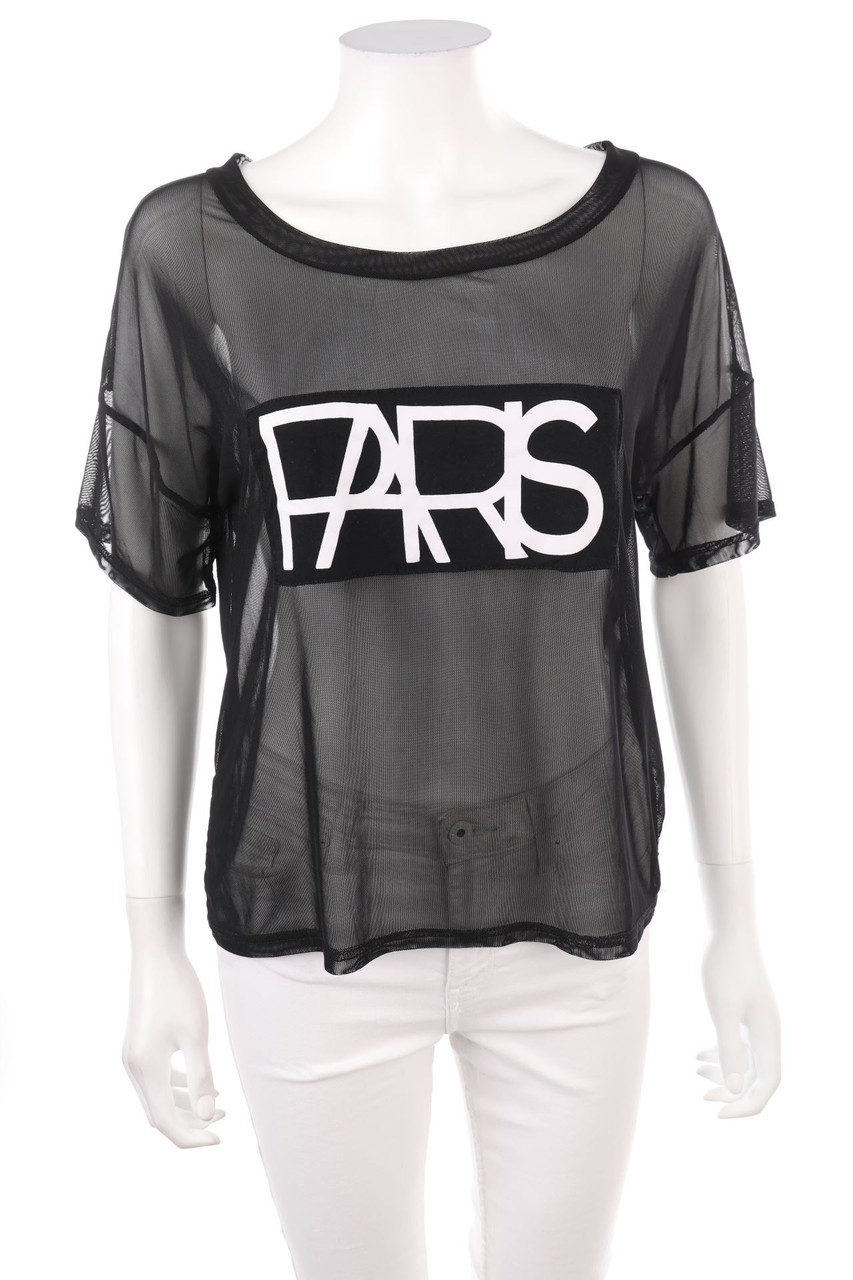 SECONDHAND - Kurzarm-Shirt aus Mesh - S