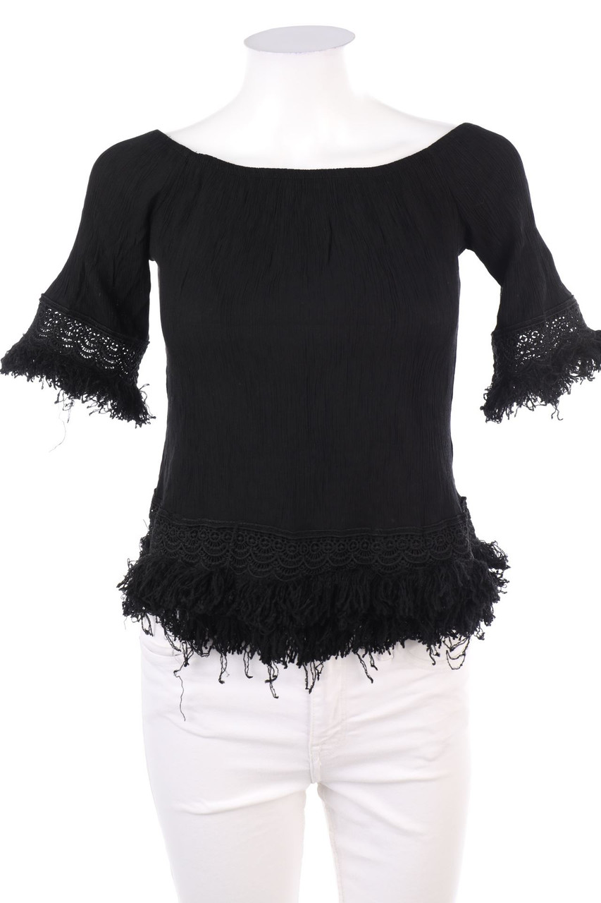 FAVORi - Kurzarm-Bluse - M