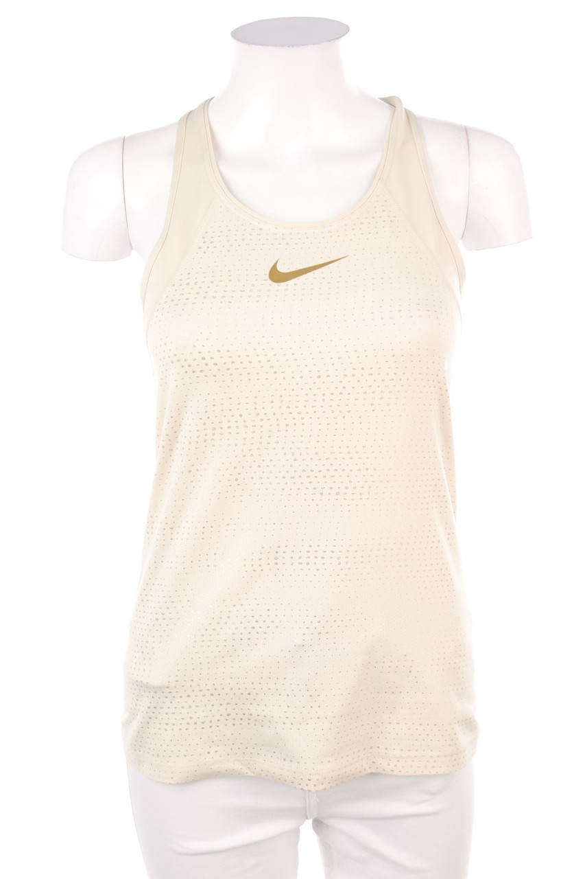 NIKE - Sport Top mit Logo-Print - XS