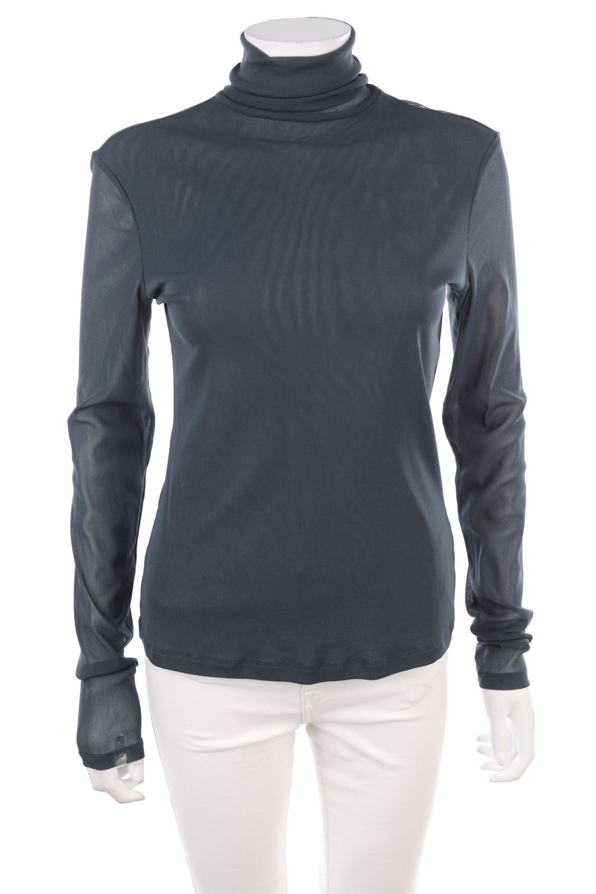 SISLEY - Longsleeve-Shirt mit Rollkragen - M