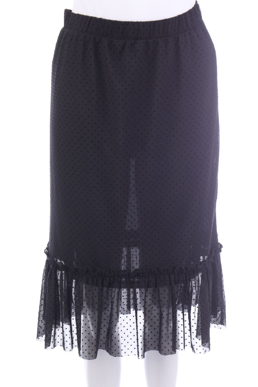 ONLY - Midirock mit Pünktchen - S