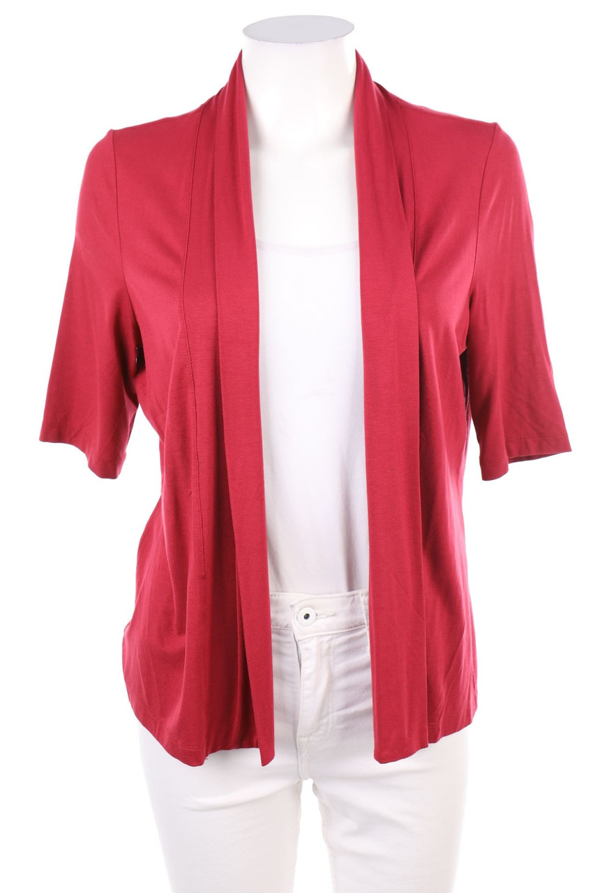 BONITA - Kurzarm-Jersey-Cardigan aus Lochstrick - S