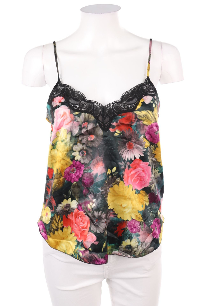 simone - Blusentop mit Spitze - S